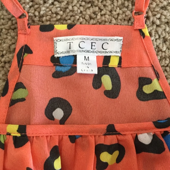 【TCEC】Leopard Pattern Dress - Picture 4 of 8